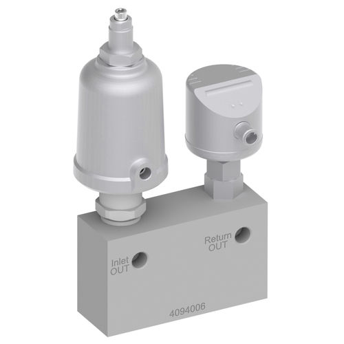 Ventil zum Schutz gegen Trockenlauf - 7005 - Schubert & Salzer Control Systems GmbH - pneumatisch / Schrägsitz / für Pumpen