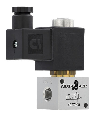 Vorgesteuertes Magnetventil - 7090 - Schubert & Salzer Control Systems GmbH - 3-Wege