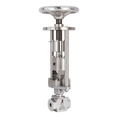 Handradventil - 7045 - Schubert & Salzer Control Systems GmbH - für Gas / Gewinde / geschweißt