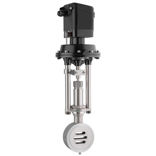 Gleitschieberventil - 8021 GS1 - Schubert & Salzer Control Systems GmbH - pneumatisch gesteuert / elektropneumatisch / Absperr