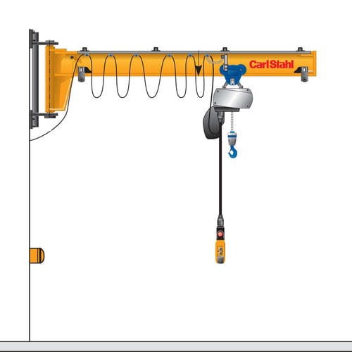 Wandschwenkkran - CS/LWX series - Carl Stahl GmbH - für Hubanwendungen