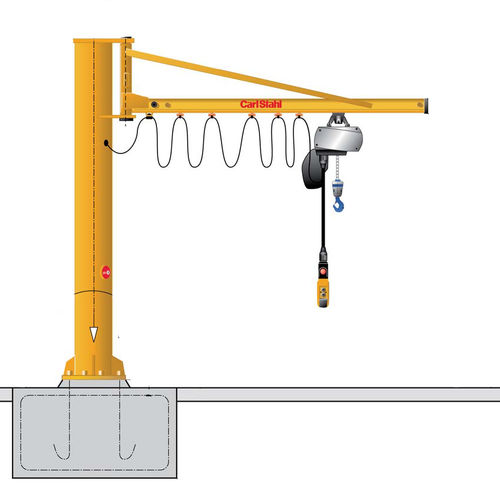 Säulenschwenkkran - CS/LS series - Carl Stahl GmbH - für Hubanwendungen