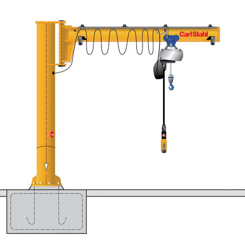 Säulenschwenkkran - CS/LSX series - Carl Stahl GmbH - für Hubanwendungen