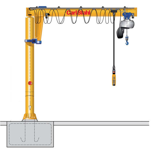 Säulenschwenkkran - CS/VS series - Carl Stahl GmbH - für Hubanwendungen