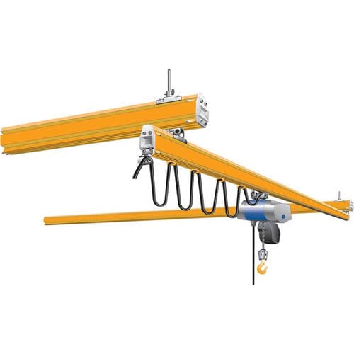 Einträger-Laufkran - EHB series - Carl Stahl GmbH - mit Bauhöhe / leichtgewichtig / hängend