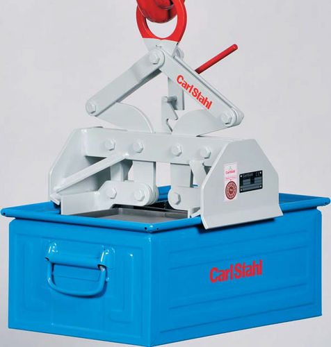 Mechanischer Lasten-Hebegreifer - 7120 series - Carl Stahl GmbH - Kisten