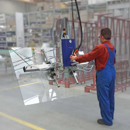 Vakuumheber für Glasplatten - VM Basic series - Carl Stahl GmbH - für Blech / für Holzplatten / Schwenk