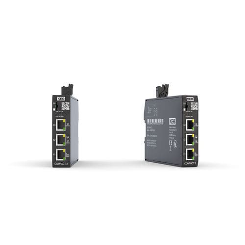 Kompakte SPS - C6 COMPACT 3 - KEB Automation KG - eingebaut / Echtzeit / IEC 61131