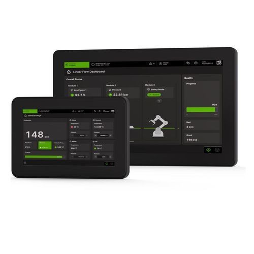 Mensch-Maschine Schnittstelle / Multi-Touch-Screen - C6 X1 series - KEB Automation KG - kapazitive Projektionstechnologie / mit kapazitivem Touchscreen / wandmontiert