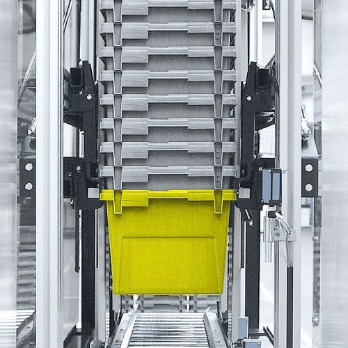 Automatisches Handlingsystem - SSI SCHÄFER - für Container / für Platten / Hochgeschwindigkeit