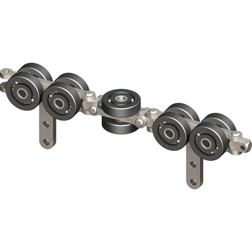 Kettenförderer - STS 550M - RAIL TECHNIEK - horizontal / Transport / elektrisch