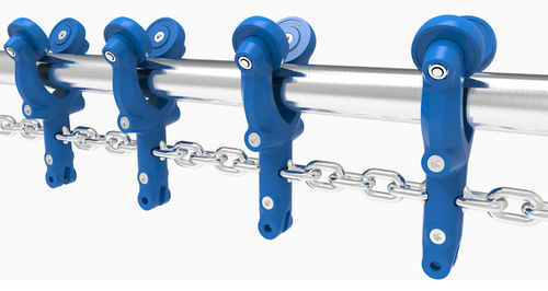 Kettenförderer - Cleantrack™ - RAIL TECHNIEK - Hänge / horizontal / Transport