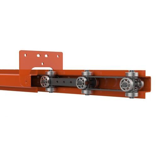 Fördersystem für Förderketten - D8 - RAIL TECHNIEK - für Raupen / Hänge