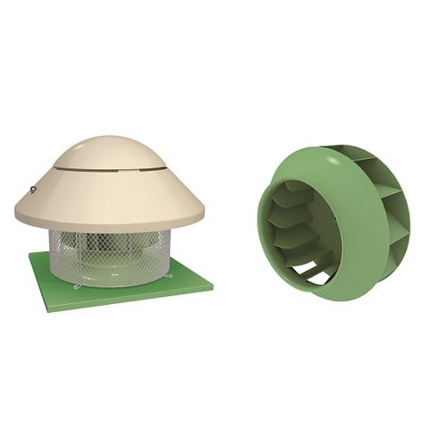 Dachventilator - BT series - EUROVENTILATORI INTERNATIONAL - Zentrifugal / Ablauf / für Chemieanwendungen