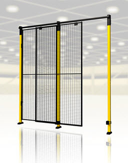 Schiebetür - D20 series - AXELENT - Metall / für den Innenbereich / Industrie
