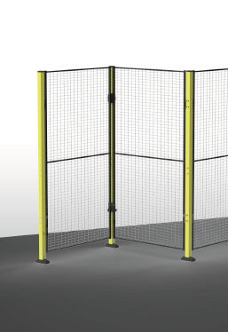 Maschineneinhausung - X-GUARD® LITE - AXELENT - Maschendraht