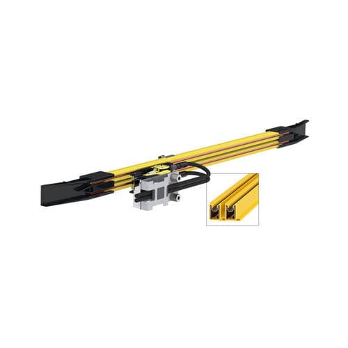 Bipolare Schleifleitung - ChargeLine 0865 Series - Conductix-Wampfler - Kupfer / Hochfrequenz / AC/DC
