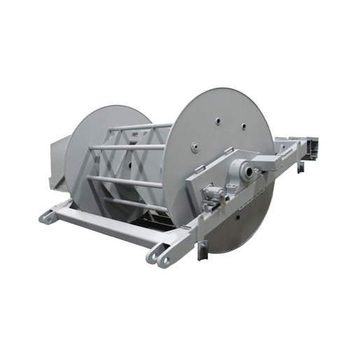 Elektrokabelaufroller - Conductix-Wampfler - motorisiert / für Baustellen / für Steinbrüche