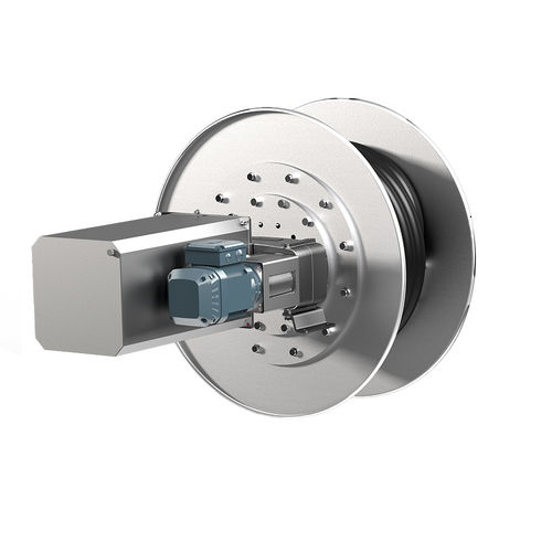 Motorisierter Aufroller - Conductix-Wampfler - LWL / Stromversorgung / stationär