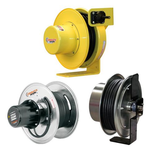 Kabeltrommel - SR Series - Conductix-Wampfler - einziehbar / mobil