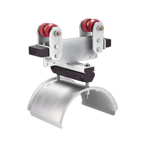 Leitungswagen / galvanisierter Stahl -  M-Line 0325 Series - Conductix-Wampfler - flach