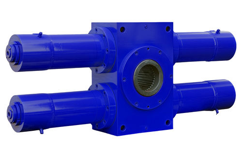 Hydraulischer Antrieb - DZK - HKS Dreh-Antriebe GmbH - Dreh / Zahnstangen-Ritzel / doppeltwirkend