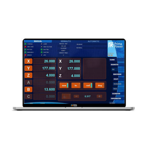 Management-Software - P30L - PRIMA POWER - Schnittstellen / Kalibrierung / Steuerung