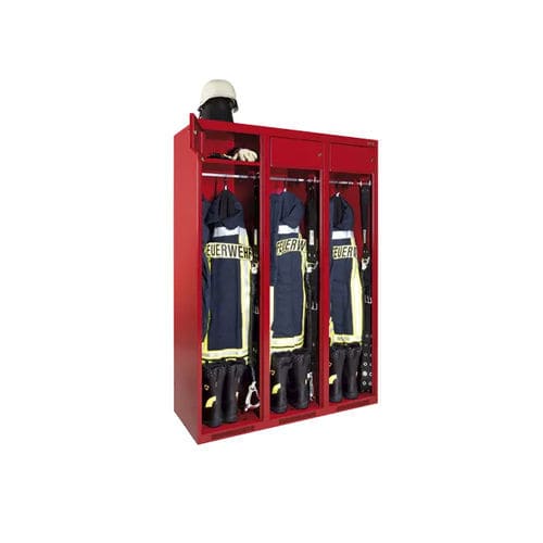 Sicherheitsspind - 96.402.240 - LISTA - für die Feuerwehr / für Berufsbekleidung / zur beruflichen Nutzung