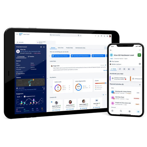 Software / Automatisierungs für den Vertrieb - Sales Cloud - SAP - embedded / kollaborativ