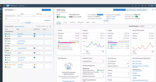 Datenbank-Software - HANA Cloud - SAP - Management / Entwicklung / Optimierung