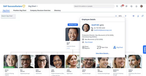 Zeitmanagement-Software - SuccessFactors Employee Central - SAP - Abwesenheits-Management / Automatisierung / Planung