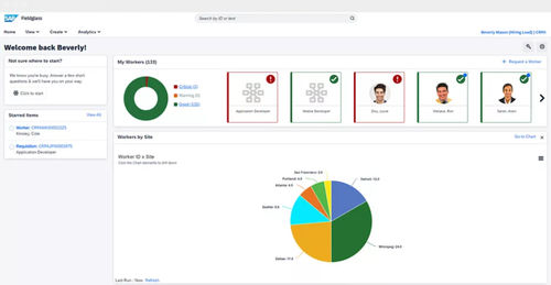 Management-Software - Fieldglass Contingent Workforce Management - SAP - Analyse / Steuerung / Reporting