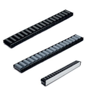 Thermoplast-Förderrolle - RLT-U15 - ELESA - Aluminium / Lager / Dental unten