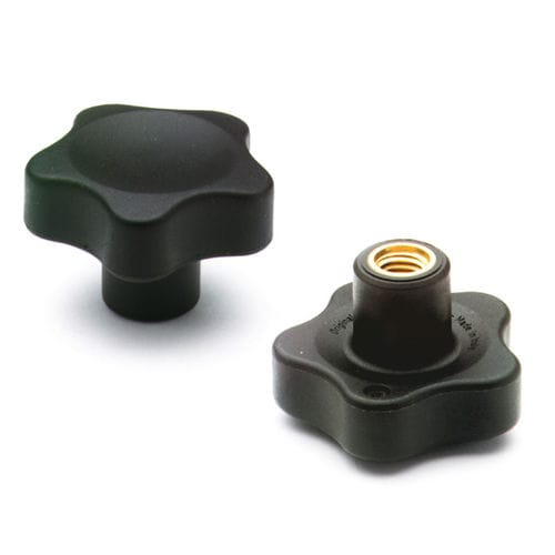 Gewindeloser Knopf - VC.692 - ELESA - sternförmig / Technopolymer / Glasfaser