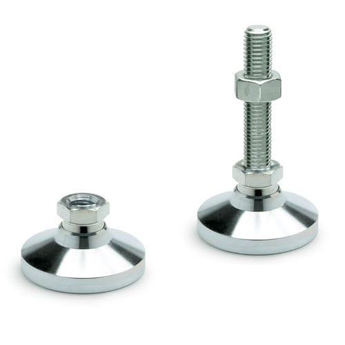Maschinenfuß - LM series - ELESA - Edelstahl / Stahl / aus verzinktem Stahl