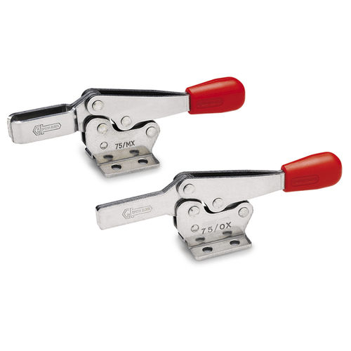 Horizontaler Schnellspanner - MOA-SST  - ELESA - Edelstahl / aus verzinktem Stahl / geknickter Sockel