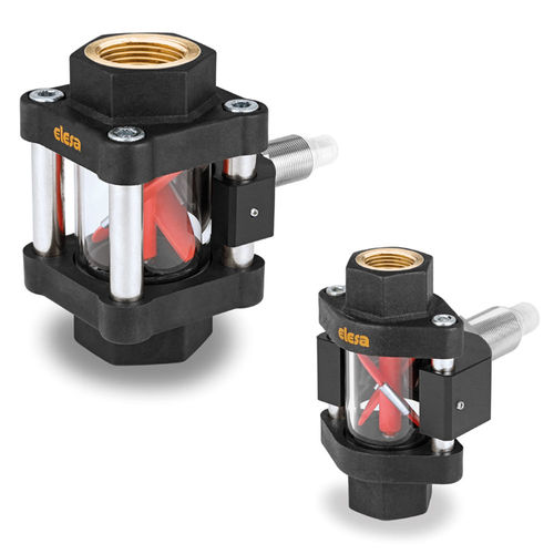 Durchflussanzeiger - HVF-E  - ELESA - Flügelschraube / Impeller / bidirektional