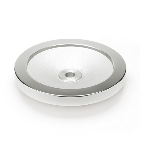 Massiv-Handrad - GN 321-A - ELESA - mit Drehgriff / Aluminium