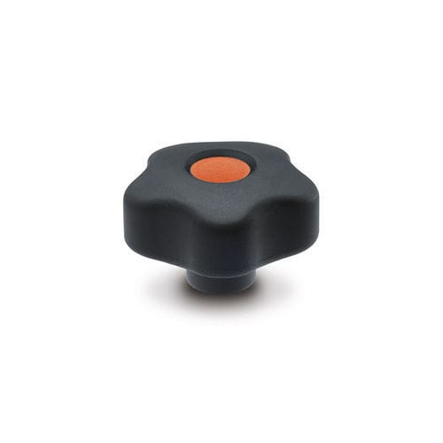 Gewindeknopf - VCT.SOFT series - ELESA - sternförmig / Technopolymer