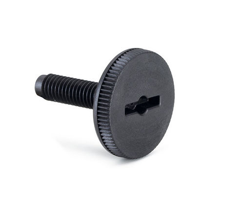 Rändelknopf - DT.653-AV - ELESA - rund / aus PA / ergonomisch