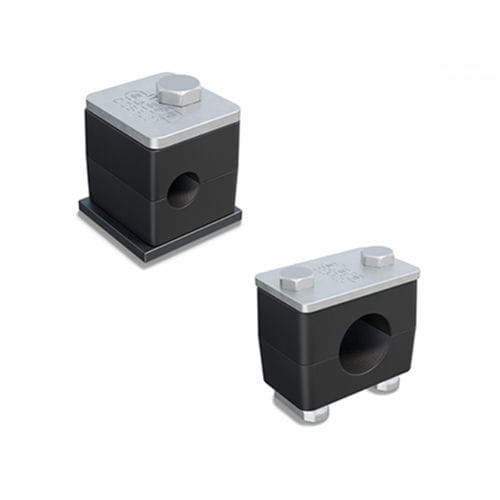Polypropylen-Rohrschelle - DCK-S series - ELESA - Metall