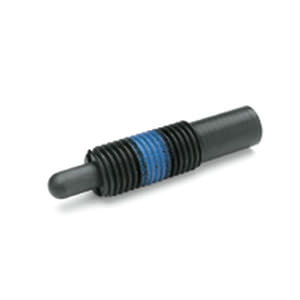 Langhub-Druckstift - GN 611 - ELESA - federnd
