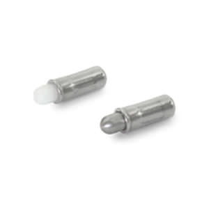 Edelstahl-Druckstift - GN 614.4  - ELESA - federnd