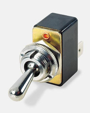 Hebelschalter - max. 3 A, 250 V | 0600 - Arcolectric - einpolig / gehärtet / elektromechanisch