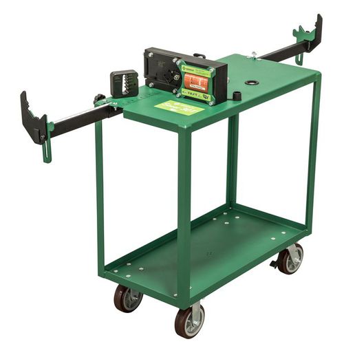 Schneidemaschine mit Ausstecher - GLSS980KIT-B - GREENLEE - für Metall / hydraulisch