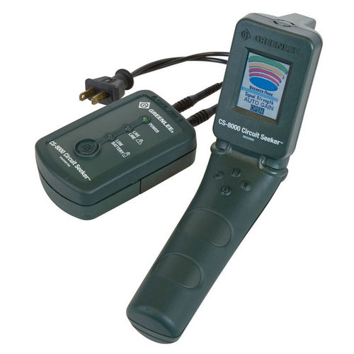 Elektrischer Tester - CS-8000 - GREENLEE - Batterie / für Industrieanwendungen / Handgerät