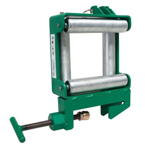 Walze / selbstzentrierende Trag - CTR100 - GREENLEE - für Kabel