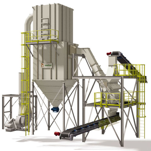 Sichter für Feststoffe - AC series - Metso Corporation - Luft / gravimetrisch / Prozess