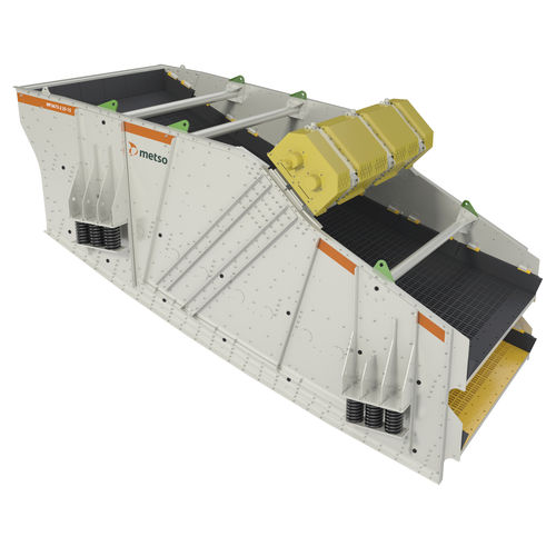 Siebmaschine für Steinbrüche - MF™   - Metso Corporation - lineare Schwingungen / für Schüttgut / Doppeletagen