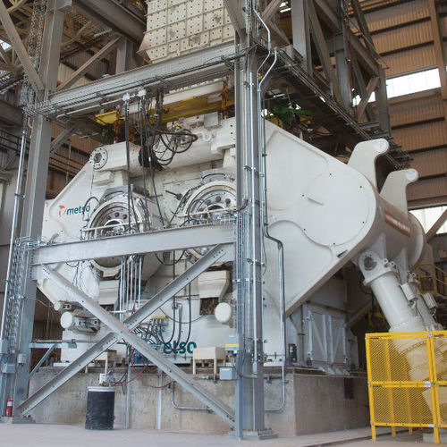 Hochdruckmühle - HRC™ - Metso Corporation - für Abfallprodukte / Wolframkarbid / Beton